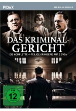 Das Kriminalgericht / Die komplette 4-teilige Krimiserie (Pidax Serien-Klassiker)  [2 DVDs] DVD-Cover