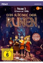 Das Rätsel der Runen, Vol. 1 / Die ersten 13 Folgen der Fantasy-Zeichentrickserie von den Machern von DAS GEHEIMNIS VON DVD-Cover