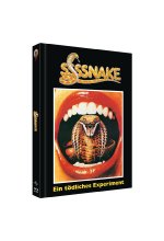 Sssssnake Kobra (SSSSSSS) - Mediabook - Cover A - 2-Disc Limited Collector‘s Edition NR. 72 auf 333 Stück  (Blu-ray+DVD) Blu-ray-Cover