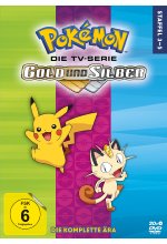 Pokémon - Die TV-Serie: Gold und Silber - Staffel 3-5  [20 DVDs] DVD-Cover