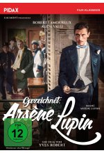 Gezeichnet: Arsène Lupin (Signé Arsène Lupin) / Charmante Krimikomödie um den Gentleman-Verbrecher von Maurice Leblanc ( DVD-Cover