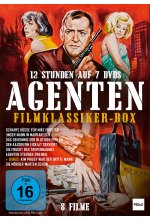 Agenten Filmklassiker-Box / Acht europäische Agentenfilme mit absoluter Starbesetzung  [7 DVDs] DVD-Cover
