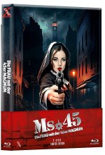Die Frau mit der 45er Magnum - Uncut - Mediabook wattiert - Limited Edition  (+ DVD) [LE] Blu-ray-Cover